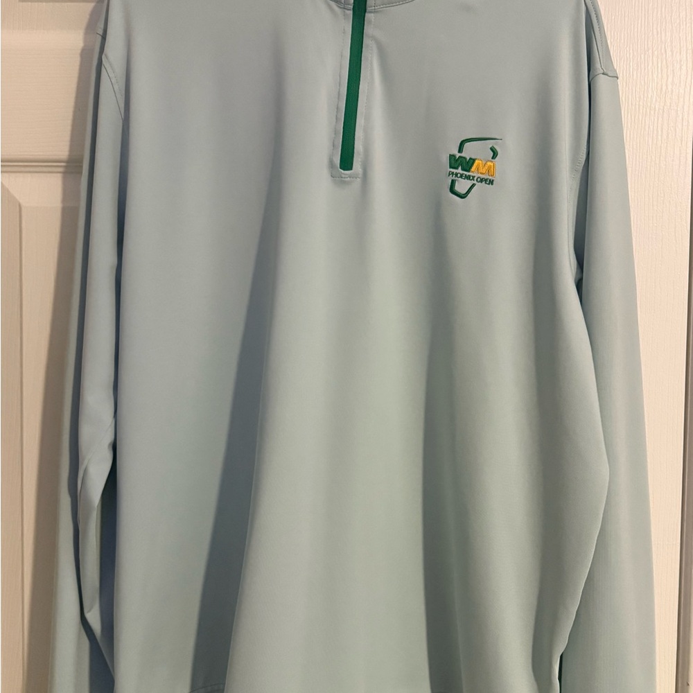 Barstool Golf Green Quarter-Zip Pullover – Men's Size [LARGE]